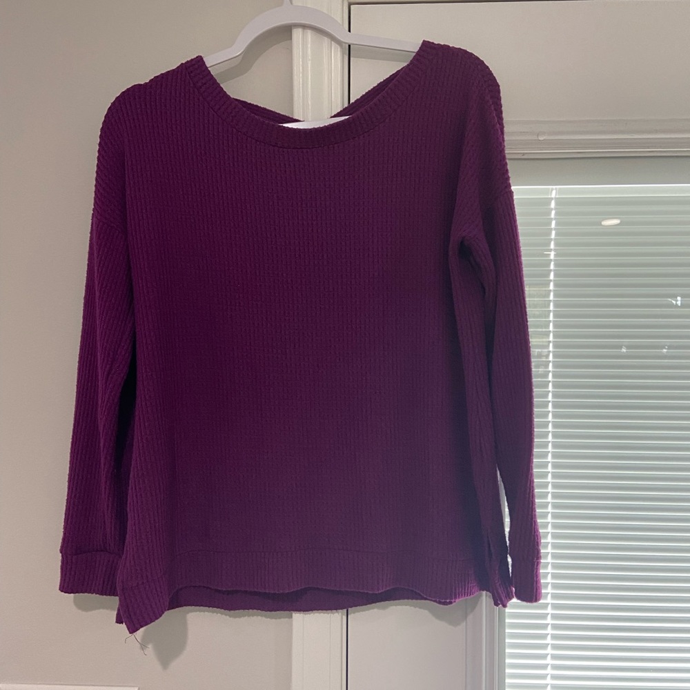 1 State medium purple top